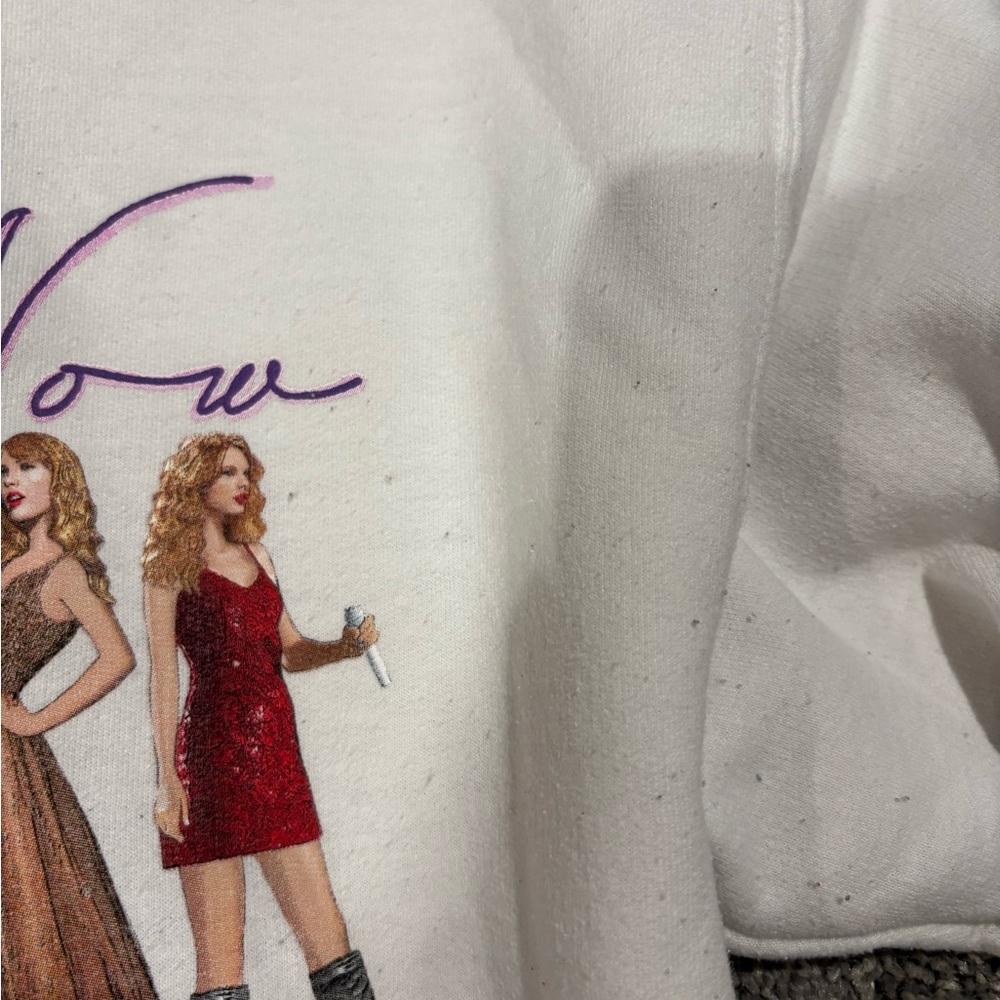 Official Taylor Swift Speak Now Taylor’s Version Crewneck - Picture 2 of 5